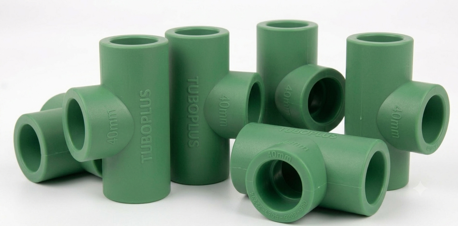TEE DE 40 MM TUBO PLUS 